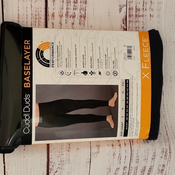 NWT Cuddl Duds men's performance baselayer pants - Picture 1 of 7